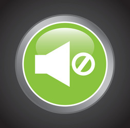 computer button design vector image