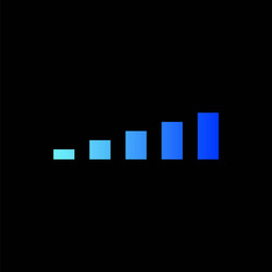 loader bar icon loading scale vector image