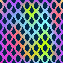 Neon Drop Pattern - Abstract Mesh vector image
