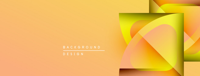 abstract gradient shapes overlap creating dynamic vector image