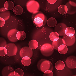 abstract red lights bokeh pattern eps10 vector image