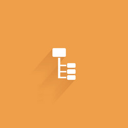 abstract web icon vector image