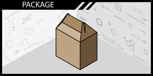 package isometric design icon web 3d colorful vector image
