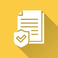 data security - icon for graphic and web vector image