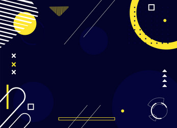 flat abstract wire frame design background vector image