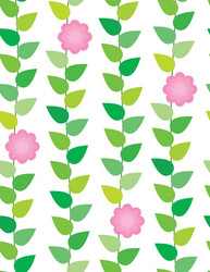 spring flowers vector