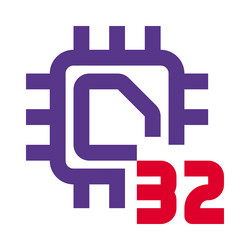 processing unit with a 32-bit data capacity vector image