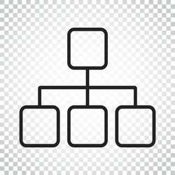 structure simple flat icon on white background vector image