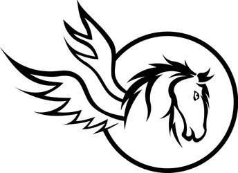 horse head icon simple sign Vector Image