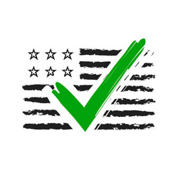 presidential election usa sign Vector Image