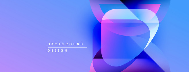 abstract background features overlapping vector image