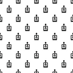 joystick for computer games pattern simple style vector image