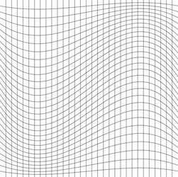 grid mesh lattice grating with distort deform vector image