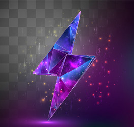 3d object on square mosaic background space vector image