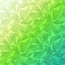 Green light abstract background Royalty Free Vector Image