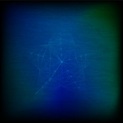 grungy star on abstract background vector image