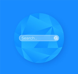 search bar page ui vector