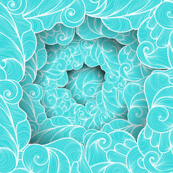 abstract pattern with waves and lines texture vector image