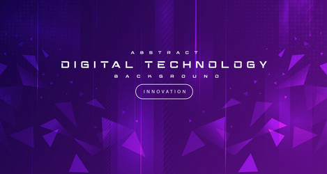 abstract digital technology futuristic circuit ai vector image