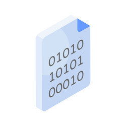 have a look at this amazing icon of binary coding vector image