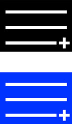 add file icon plus on paper vector image