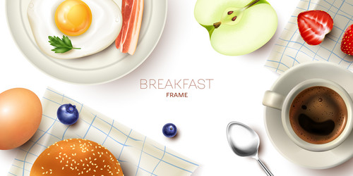 Breakfast Royalty Free Vector Image - VectorStock