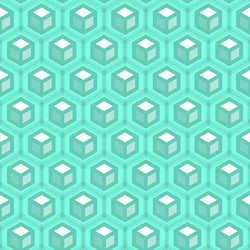 abstract hexagonal seamless pattern vector image