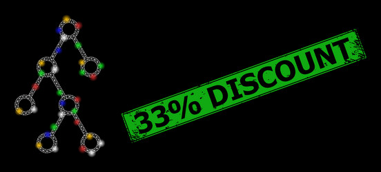 rubber 33 discount seal with net binary vector image
