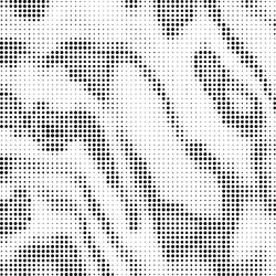 Halftone pattern set dots dotted texture vector