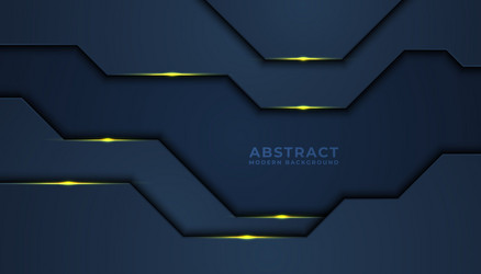 Dark abstract background with overlap layers vector