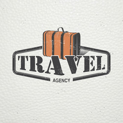 Summer time tourist agency travel around vector