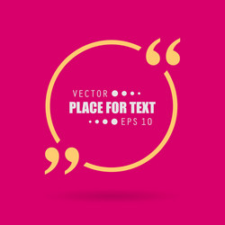 empty speech vector image