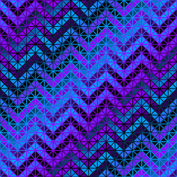 geometric abstract triangles pattern aztec vector image