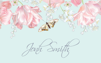 tulip butterfly name Vector Image