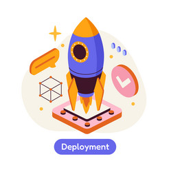 software development stage process of developing vector image