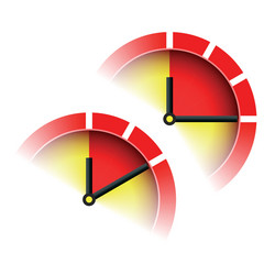 Ten and Fifteen Minute Timers vector image