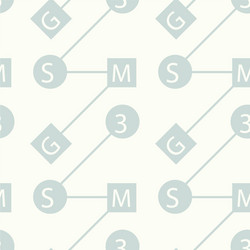 abstract system typography coded seamless pattern vector image