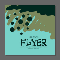 abstract flyer with space for text it can be used vector image