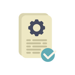 project management with checked to do list vector image