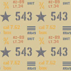 army unit abstract military pattern vector image