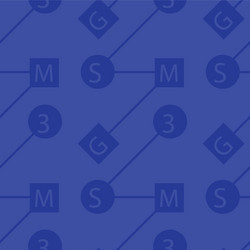 abstract system typography coded seamless pattern vector image