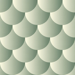 seamless pattern with round and quadratic shapes vector image