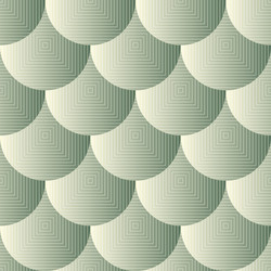 Seamless pattern with round and quadratic shapes vector