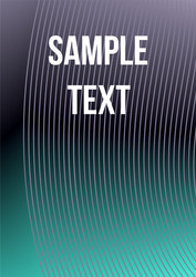 minimum geometric coverage vector image