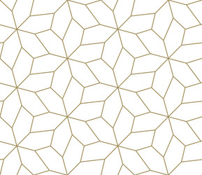 seamless pattern with abstract geometric line vector image