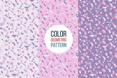 Geometric Retro Abstract Pattern vector image