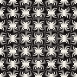 seamless pattern repeating geometric elements vector image