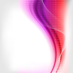 abstract background with waves and lines vector image