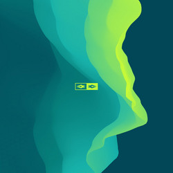 Dynamic Abstract Flow Background vector image