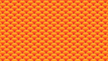 abstract circle gradient zigzag effect colorful vector image
